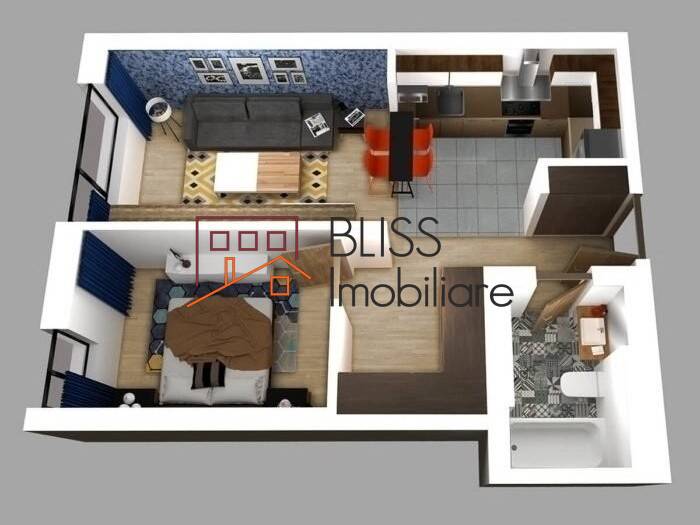 Apartament de Inchiriat Iancu Nicolae | Pipera - 2 Camere - ID:72414 | Bliss Imobiliare / Photo 4 - BLISS Imobiliare