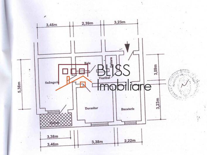 Apartament Cu 2 Camere  In Sector 1 Turda 1Mai Bucuresti | Bliss Imobiliare / Photo 19 - BLISS Imobiliare