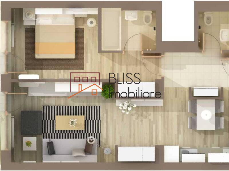 1-Bedroom Apartment In Baneasa, Bucharest | Bliss Imobiliare / Photo 15 - BLISS Imobiliare