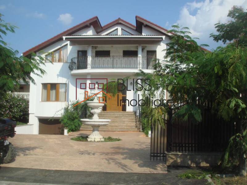Villa for Rent Iancu Nicolae | Pipera, Bucharest / Ilfov - 6 Bedroom - ID:34687 | Bliss Imobiliare / Photo 2 - BLISS Imobiliare