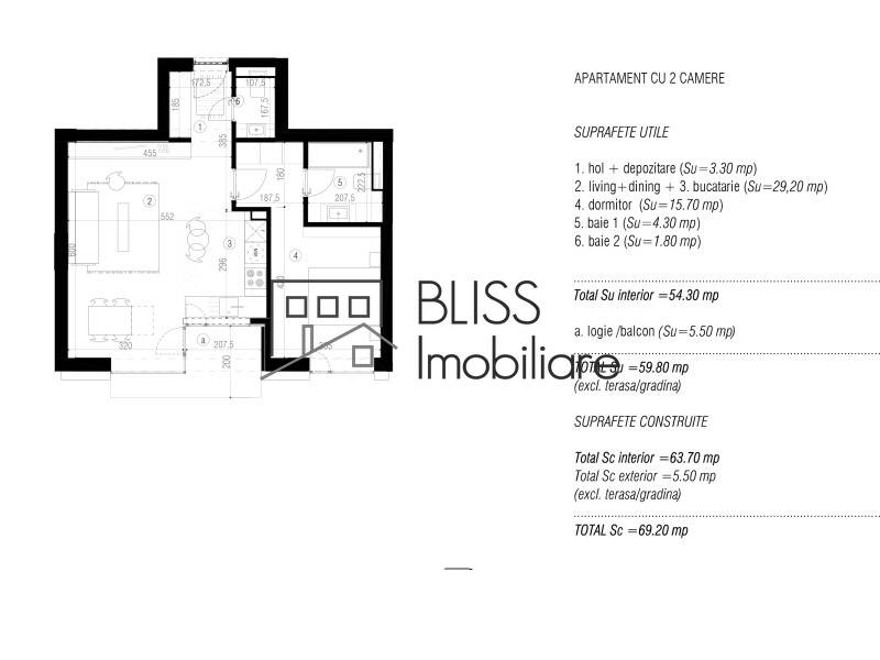 Apartament de Inchiriat Aviatiei | Promenada mall | Metro Pipera - 2 Camere - ID:77088 | Bliss Imobiliare / Photo 24 - BLISS Imobiliare