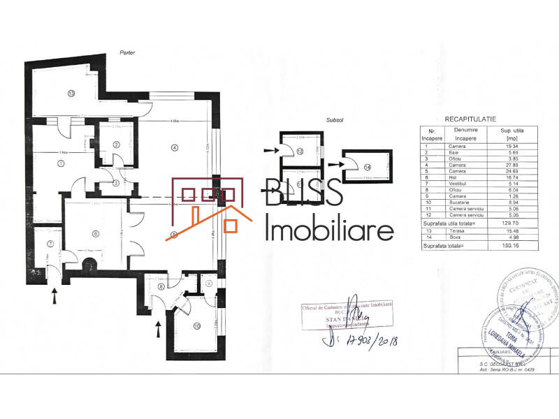 Apartament de Vanzare KM 0 | Ultracentral - 4 Camere - ID:77271 | Bliss Imobiliare / Photo 9 - BLISS Imobiliare