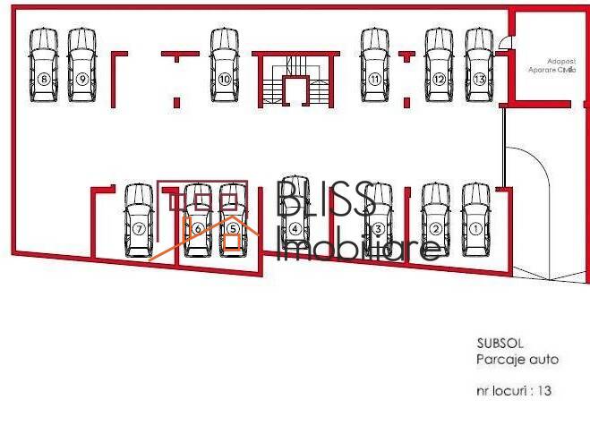 Apartament Duplex de Vanzare Baneasa | Sisesti | Jandarmerie | Straulesti | Sector 1 - 5 Camere - ID:16497 | Bliss Imobiliare / Photo 9 - BLISS Imobiliare