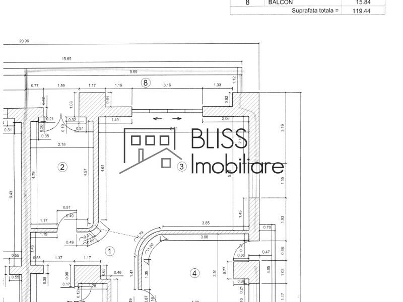 Apartment for Rent Aviatiei | Promenada mall | Metro Pipera, Bucharest - 2 Bedroom - ID:15034 | Bliss Imobiliare / Photo 16 - BLISS Imobiliare