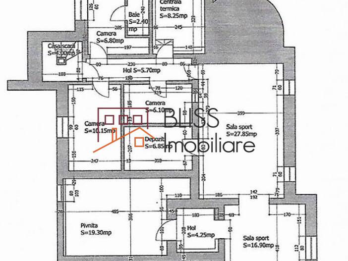 Vila de Inchiriat Domenii | 1 Mai | Grivitei - 14 Camere - ID:57541 | Bliss Imobiliare / Photo 26 - BLISS Imobiliare