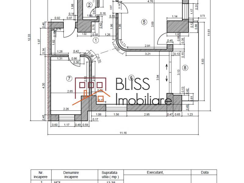 Apartament de Inchiriat Aviatiei | Promenada mall | Metro Pipera - 3 Camere - ID:15006 | Bliss Imobiliare / Photo 11 - BLISS Imobiliare