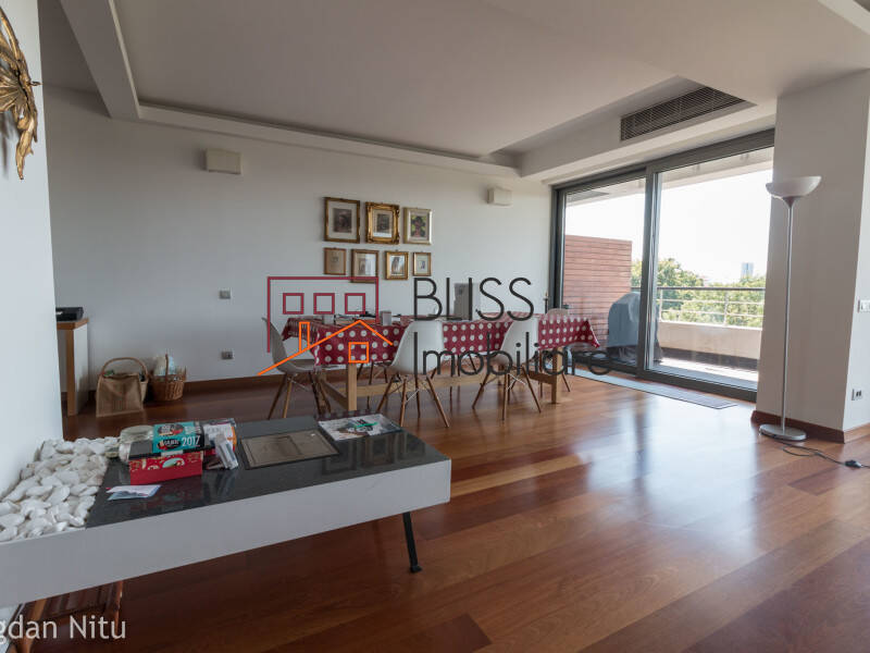 Penthouse apartment for Rent Herastrau | Nordului, Bucharest - 4 Bedroom - ID:8639 | Bliss Imobiliare / Photo 4 - BLISS Imobiliare