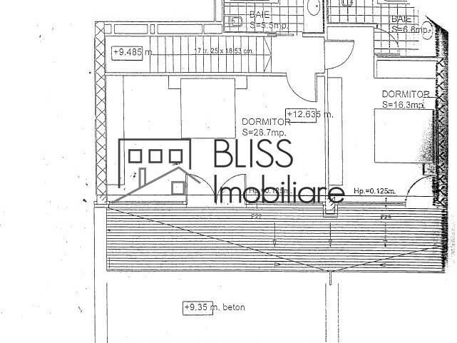 Duplex apartment for Rent Herastrau | Nordului, Bucharest - 2 Bedroom - ID:85867 | Bliss Imobiliare / Photo 19 - BLISS Imobiliare