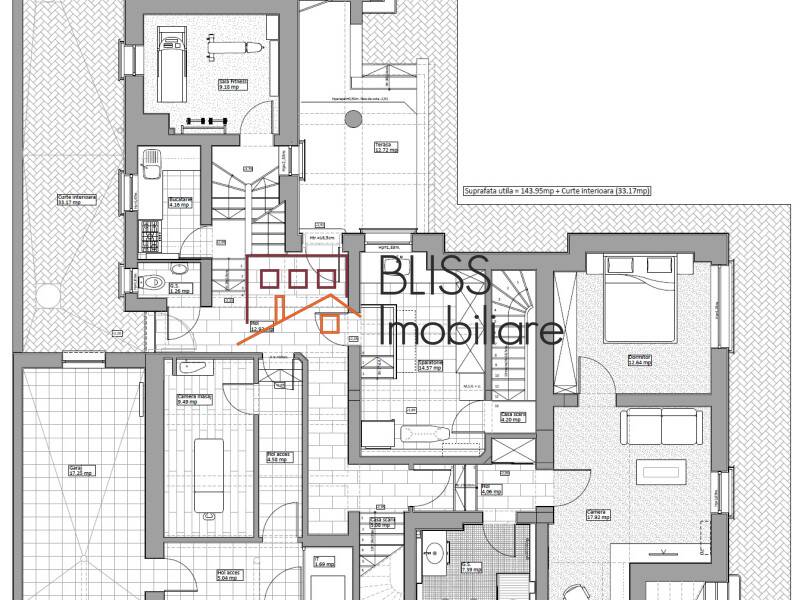 Villa for Rent Dorobanti | Primaverii | Kiseleff | Aviatorilor, Bucharest - 4 Bedroom - ID:65377 | Bliss Imobiliare / Photo 34 - BLISS Imobiliare