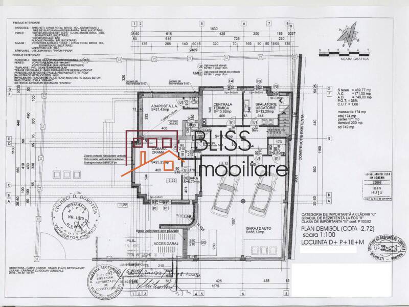 Vila de Vanzare Dorobanti | Primaverii | Kiseleff | Aviatorilor - 9 Camere - ID:87716 | Bliss Imobiliare / Photo 2 - BLISS Imobiliare