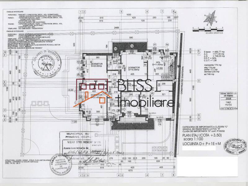 Vila de Vanzare Dorobanti | Primaverii | Kiseleff | Aviatorilor - 9 Camere - ID:87716 | Bliss Imobiliare / Photo 4 - BLISS Imobiliare