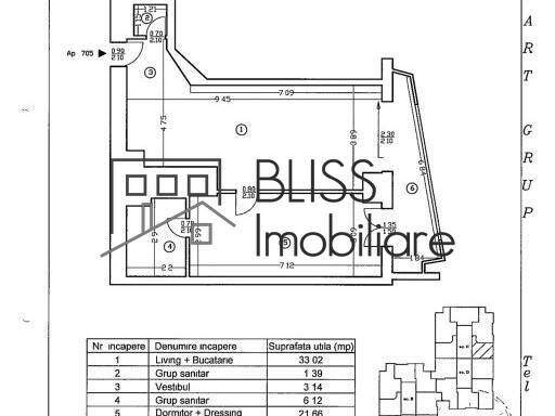 Apartment for Sale Aviatiei | Promenada mall | Metro Pipera, Bucharest - 1 Bedroom - ID:87875 | Bliss Imobiliare / Photo 15 - BLISS Imobiliare