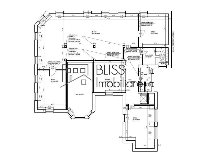 Vila de Inchiriat Unirii - 14 Camere - ID:28817 | Bliss Imobiliare / Photo 74 - BLISS Imobiliare