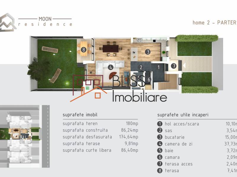 Vila de Vanzare Berceni | Popesti Leordeni - 4 Camere - ID:88838 | Bliss Imobiliare / Photo 8 - BLISS Imobiliare