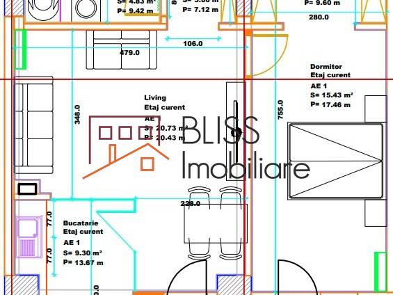 Apartment for Sale Nerva Traian, Bucharest - 1 Bedroom - ID:90115 | Bliss Imobiliare / Photo 9 - BLISS Imobiliare