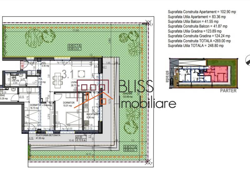 Apartament Cu 3 Camere Pipera OMV | Bliss Imobiliare / Photo 32 - BLISS Imobiliare