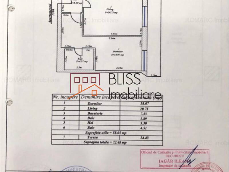 Apartament, 2 Camere | Bliss Imobiliare / Photo 19 - BLISS Imobiliare