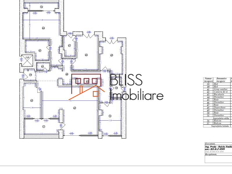 Apartament de Inchiriat Dorobanti | Primaverii | Kiseleff | Aviatorilor - 5 Camere - ID:93391 | Bliss Imobiliare / Photo 3 - BLISS Imobiliare