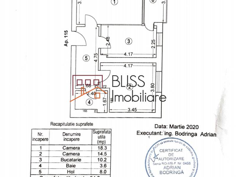 Apartment With 1 Bedroom, Cloud9 Residence, Bucharest | Bliss Imobiliare / Photo 18 - BLISS Imobiliare