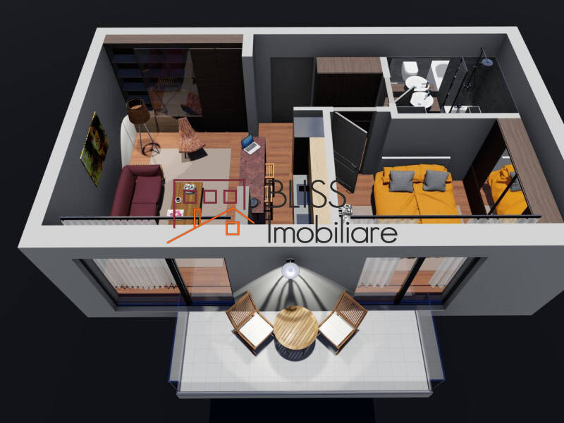 Apartament de Inchiriat Unirii - 2 Camere - ID:100477 | Bliss Imobiliare / Photo 18 - BLISS Imobiliare