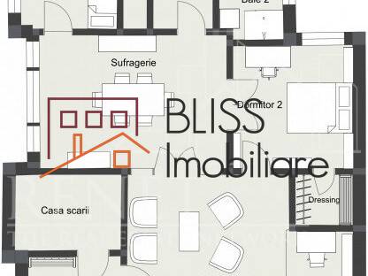5-bedroom Apartment With Garden In The Center, Bucharest | Bliss Imobiliare / Photo 13 - BLISS Imobiliare