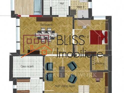 5-bedroom Apartment With Garden In The Center, Bucharest | Bliss Imobiliare / Photo 14 - BLISS Imobiliare