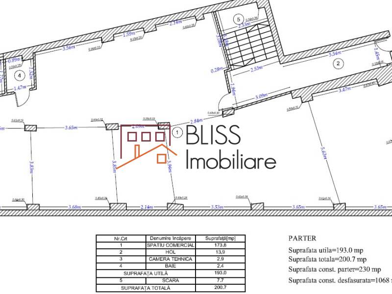 spațiu de birouri de Inchiriat Piata Victoriei - 2 Camere - ID:102367 | Bliss Imobiliare / Photo 6 - BLISS Imobiliare