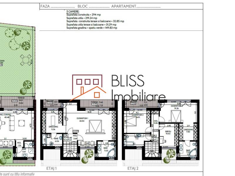 Triplex apartment for Sale Iancu Nicolae | Pipera, Bucharest / Ilfov - 4 Bedroom - ID:104845 | Bliss Imobiliare / Photo 5 - BLISS Imobiliare